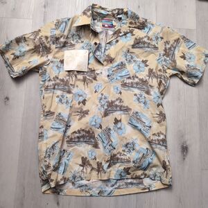 NWT Reyn Spooner Joe Kealoha Hawaiian Shirt Mens S Button Down Sailing Floral